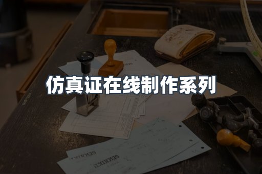 仿真证在线制作